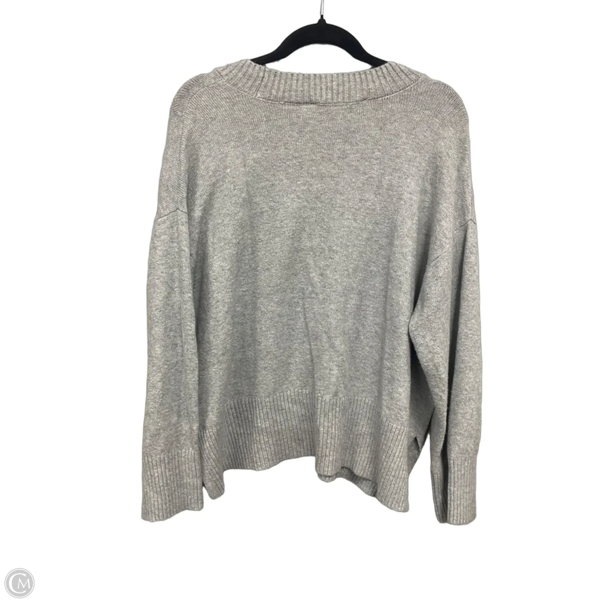Sweater By Loft In Grey, Size: M