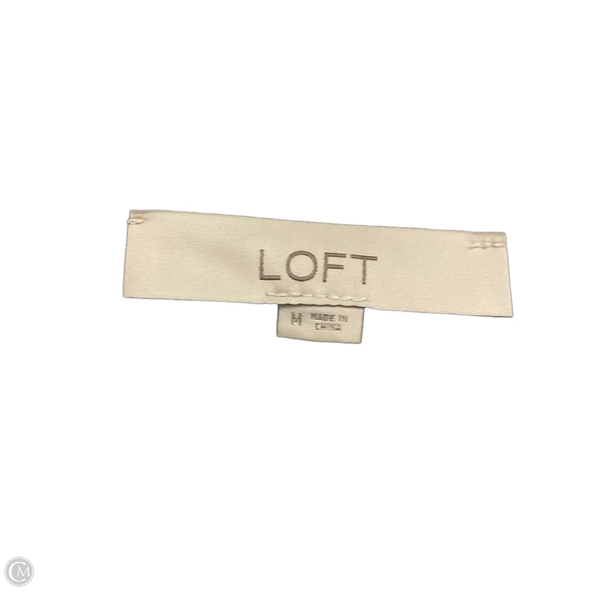 Sweater By Loft In Grey, Size: M