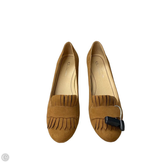 Shoes Heels Block By Laundry In Tan, Size: 9