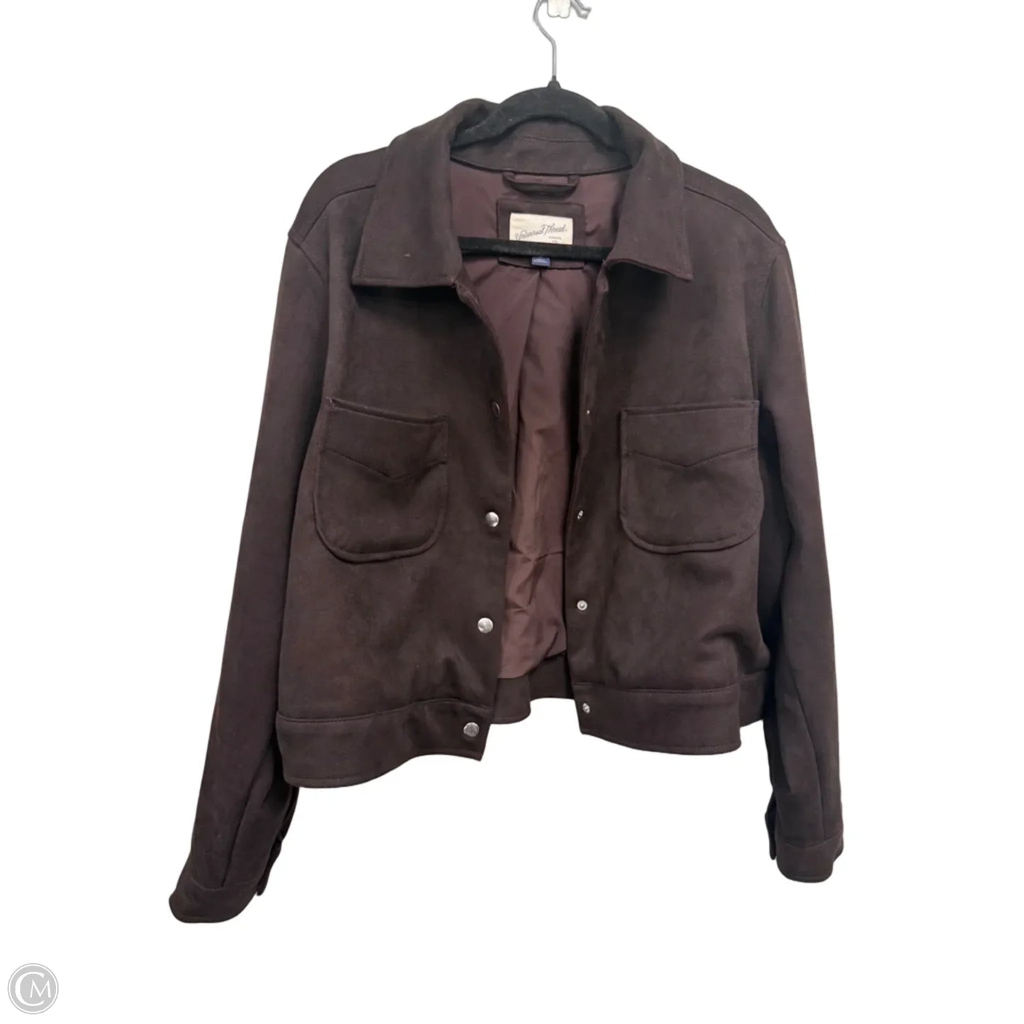 Jacket Other By Universal Thread In Brown, Size: Xl