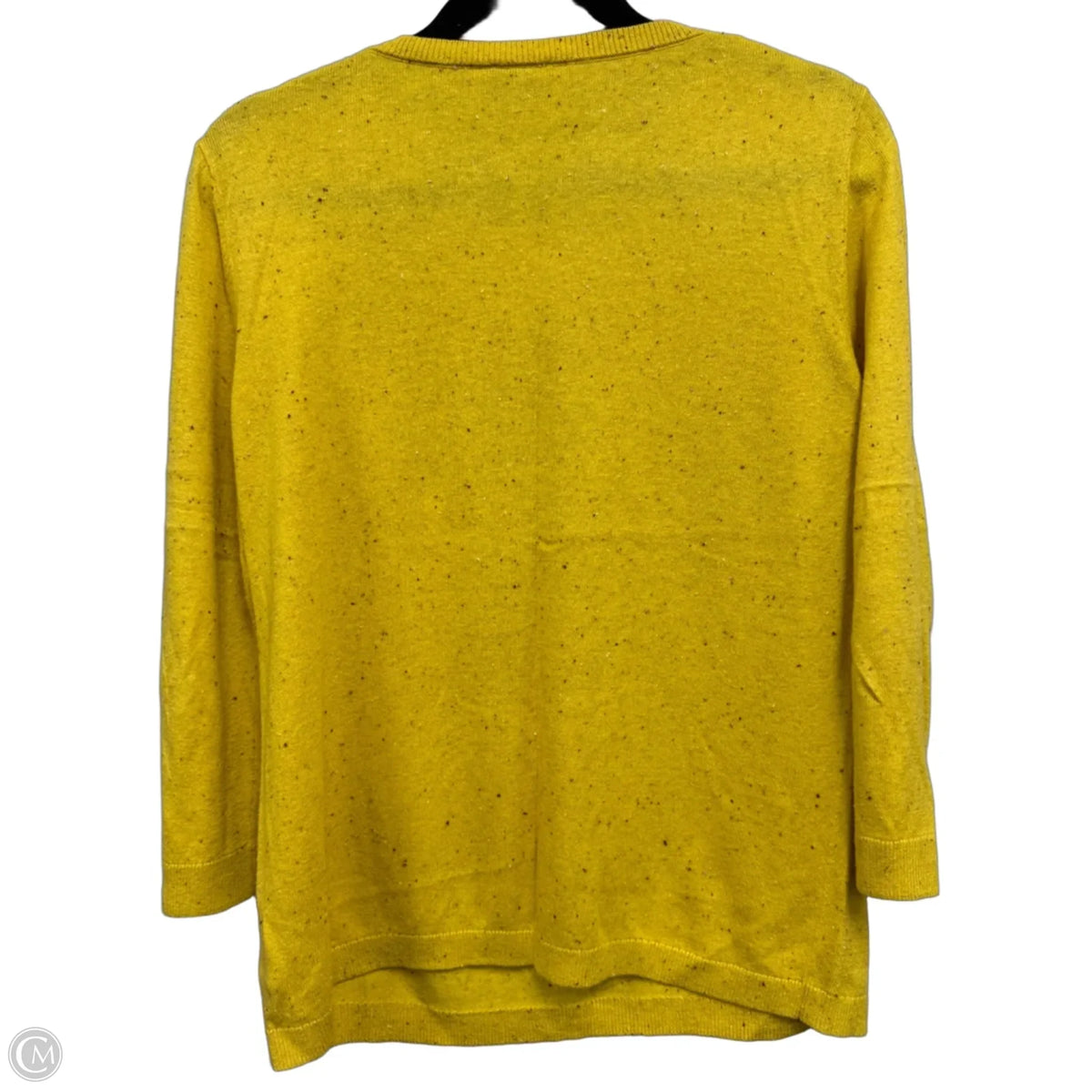 Sweater By Talbots In Yellow, Size: M