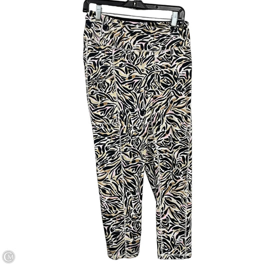 Pants Designer By Lilly Pulitzer In Black & White, Size: L