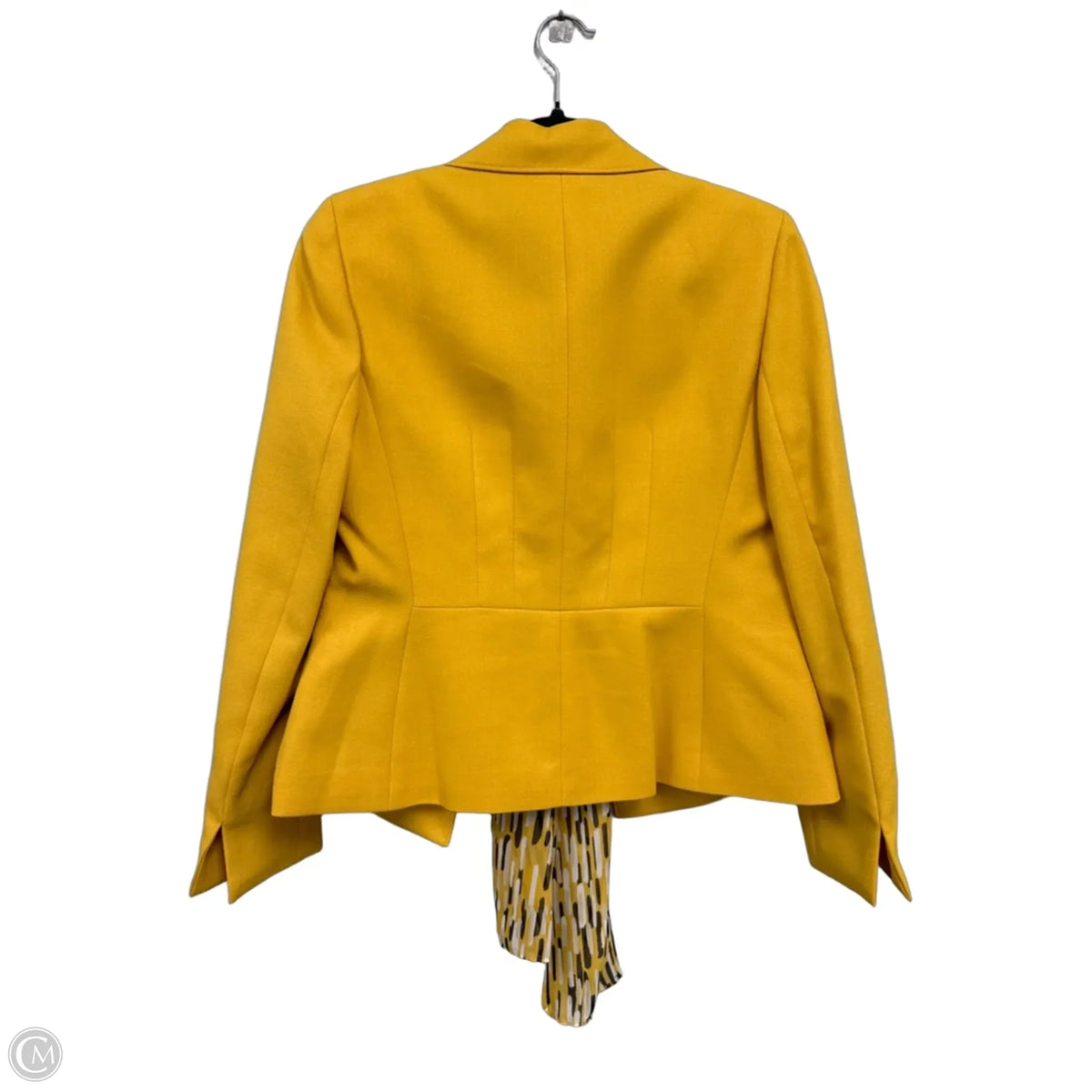 Blazer By Le Suit In Yellow, Size: 4