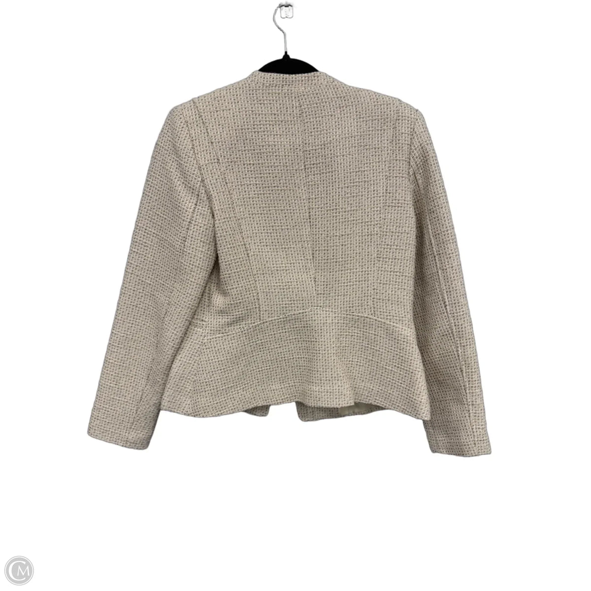 Jacket Other By Calvin Klein In Beige, Size: 4