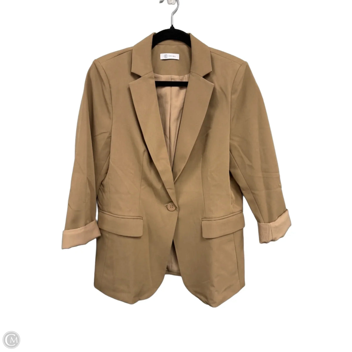 Blazer By Cicy Bell In Tan, Size: L