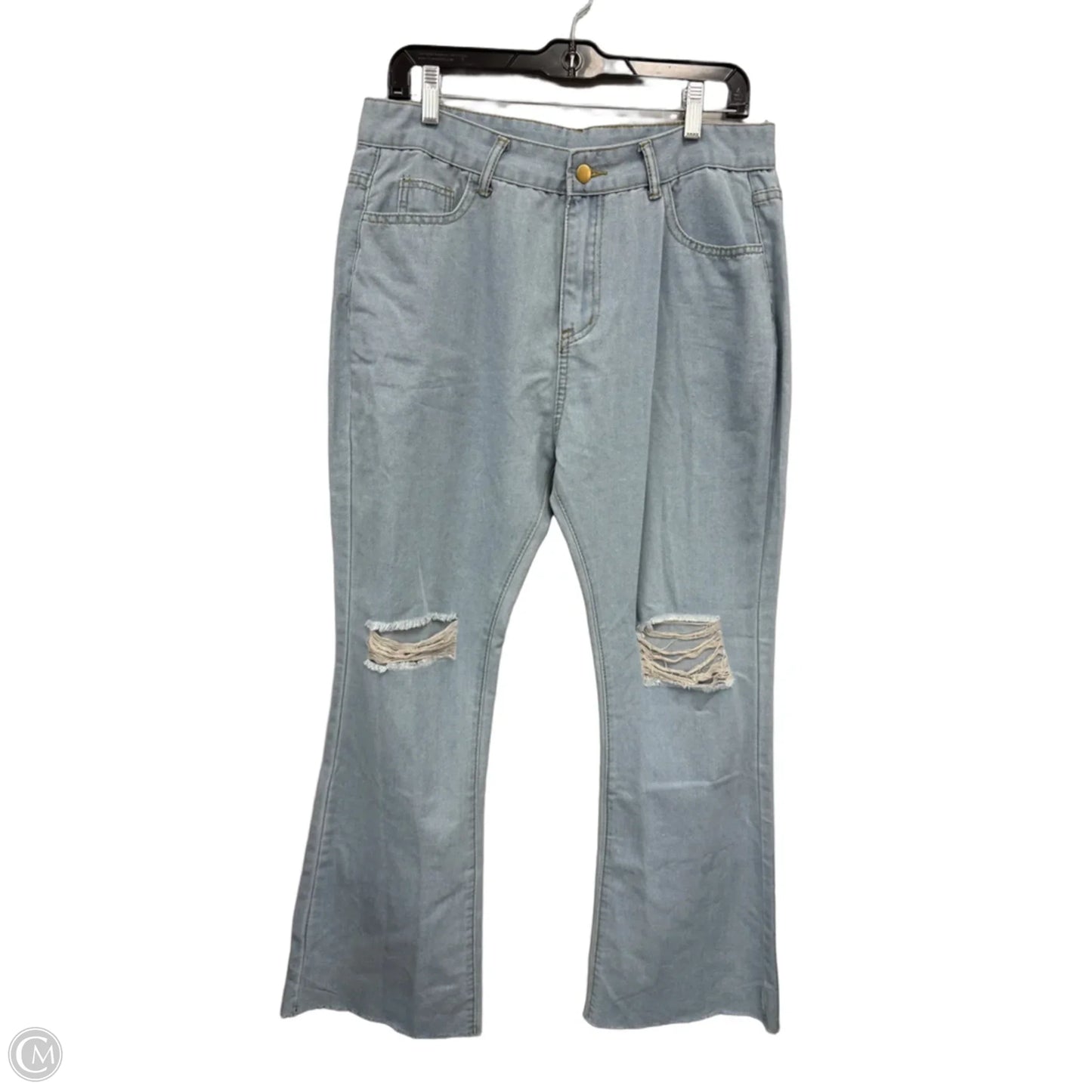 Jeans Flared By Clothes Mentor In Blue, Size: M
