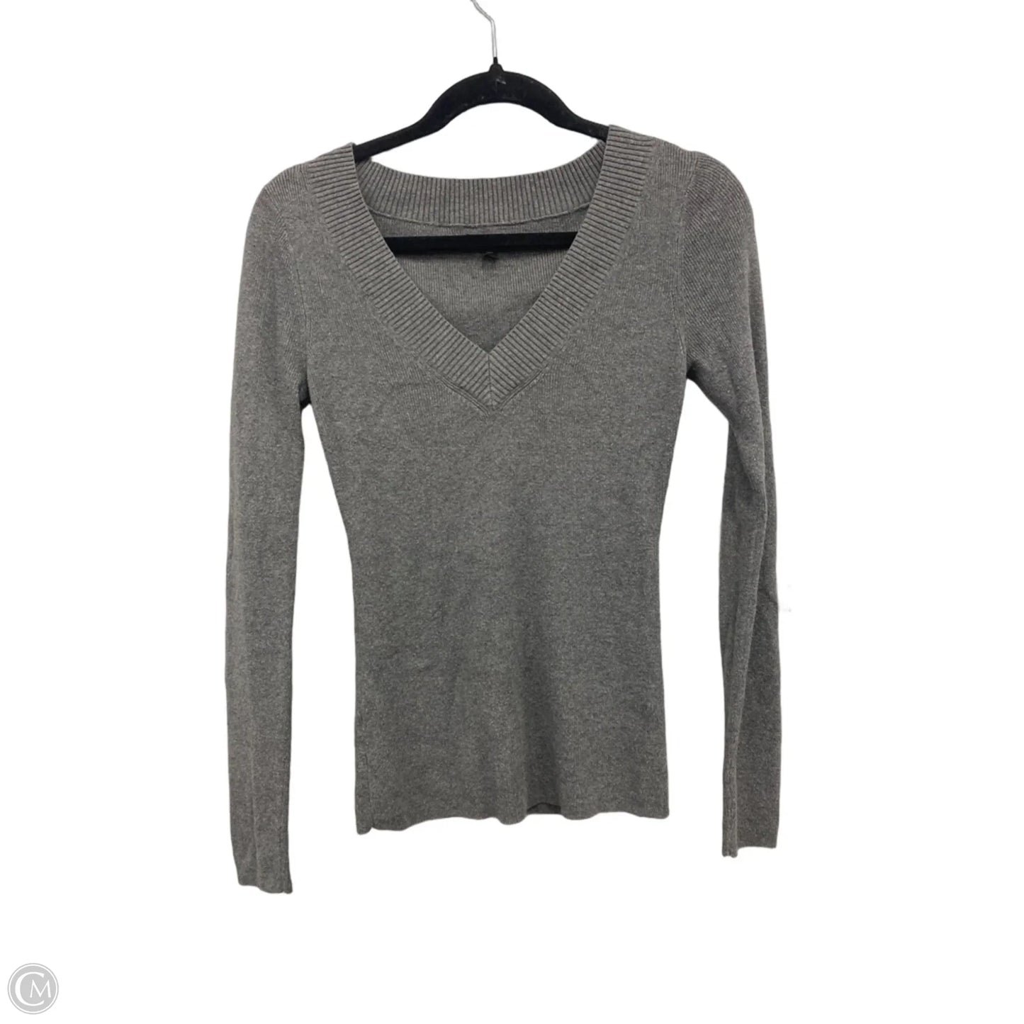 Top Long Sleeve By Express In Grey, Size: S