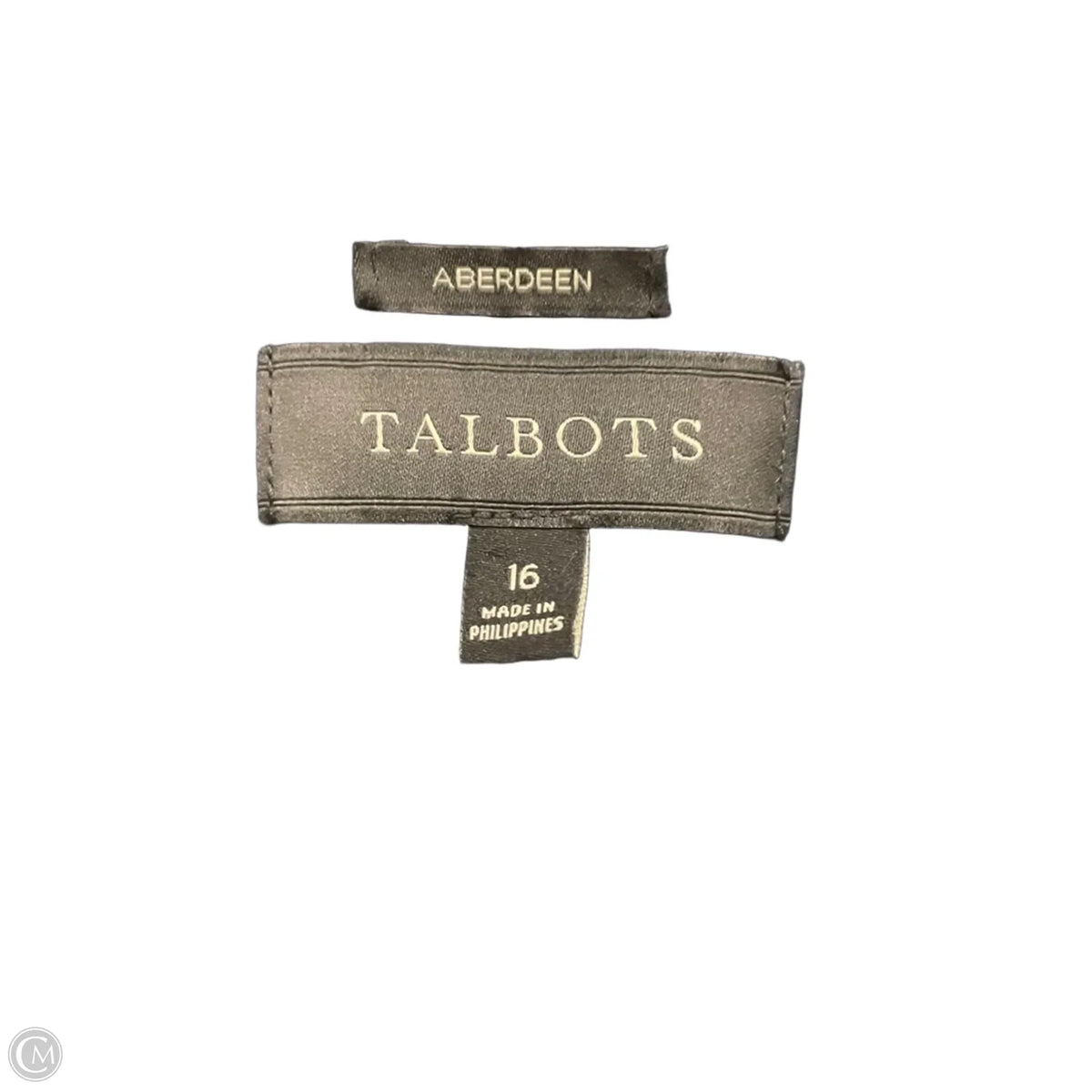 Blazer By Talbots In Blue & White, Size: 16