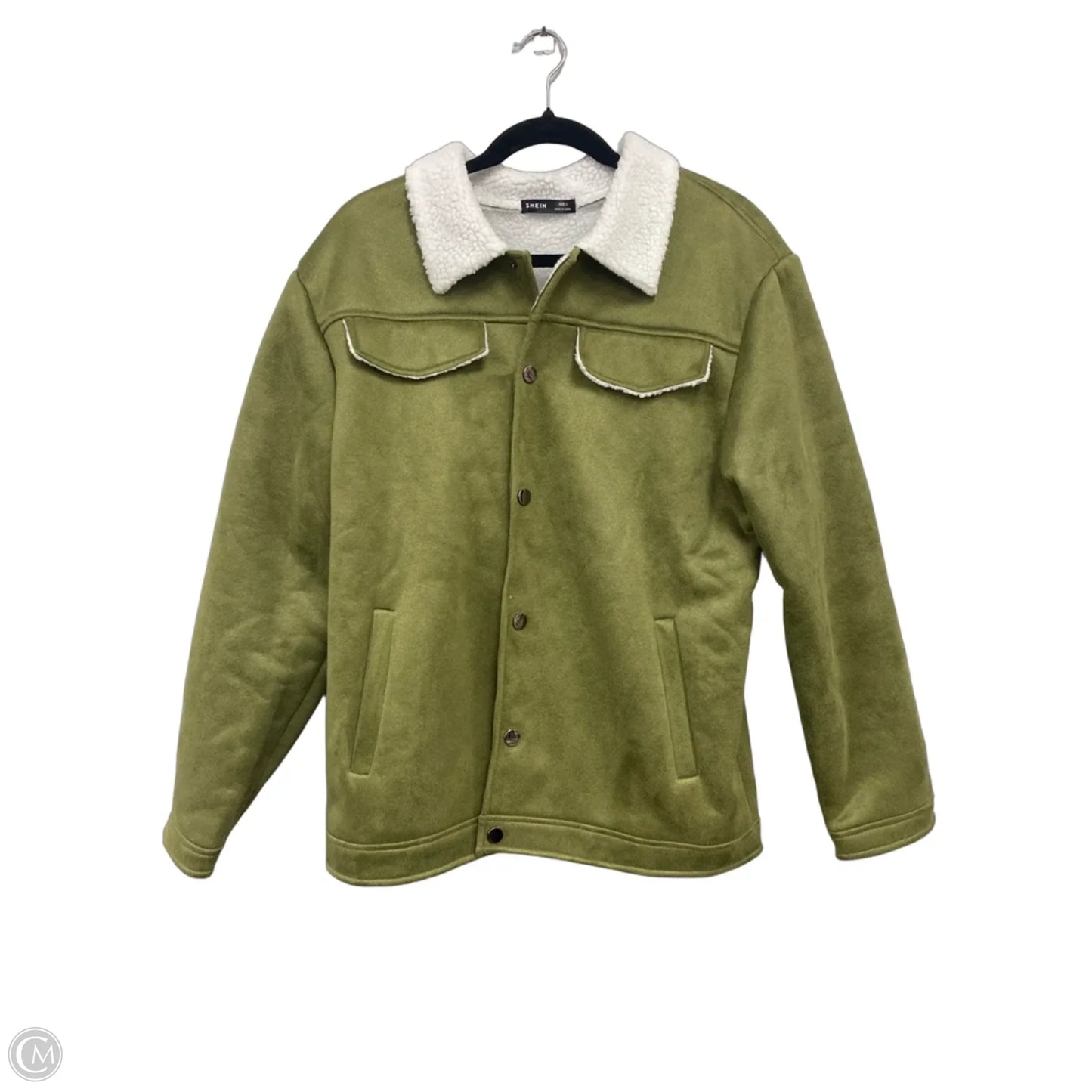 Jacket Other By Shein In Green, Size: L