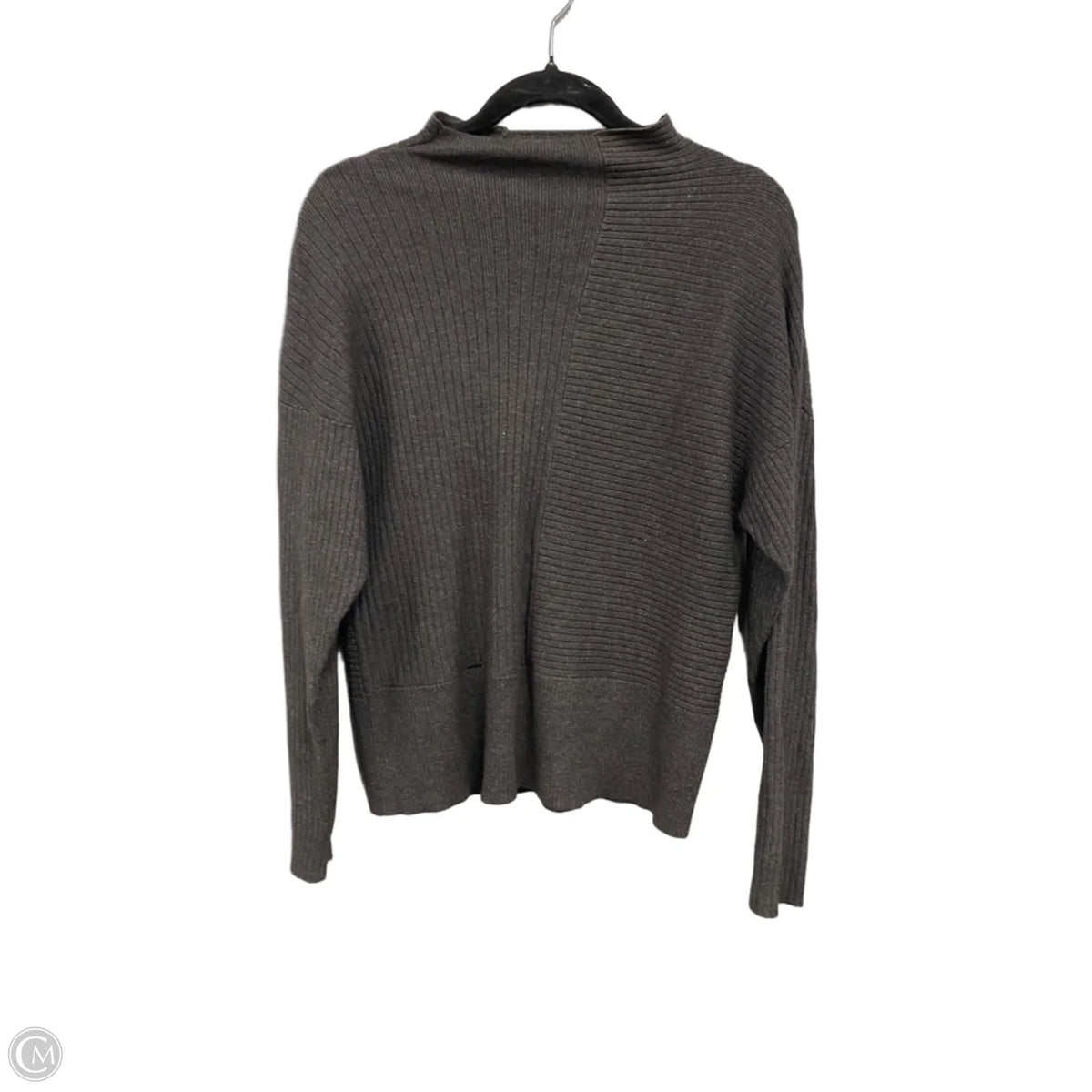 Top Long Sleeve By Clothes Mentor In Grey, Size: S