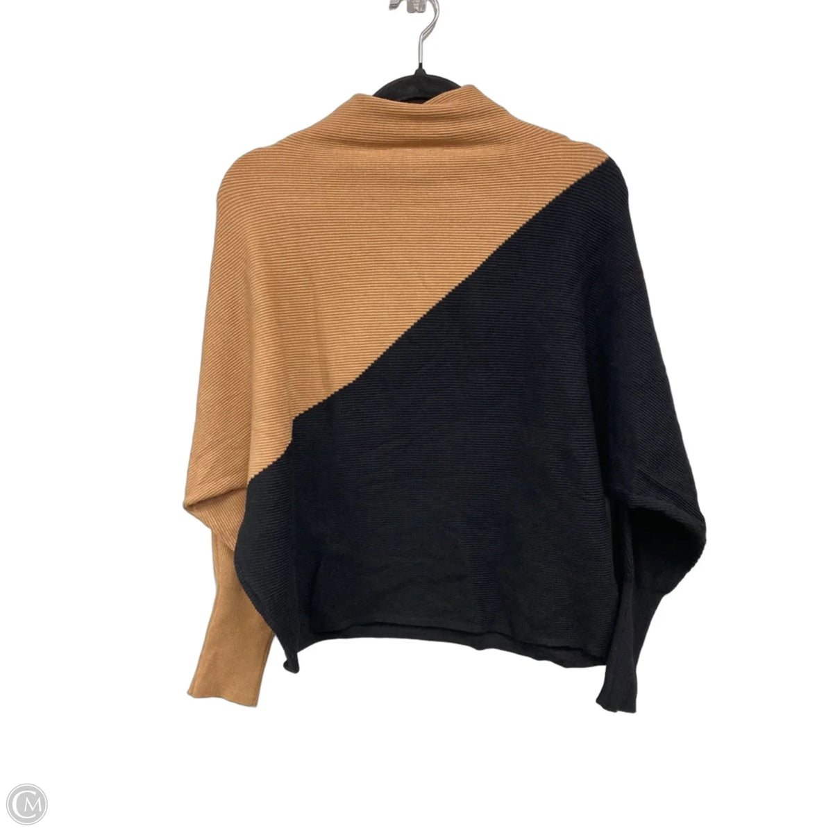 Sweater By Philosophy In Black & Brown, Size: L