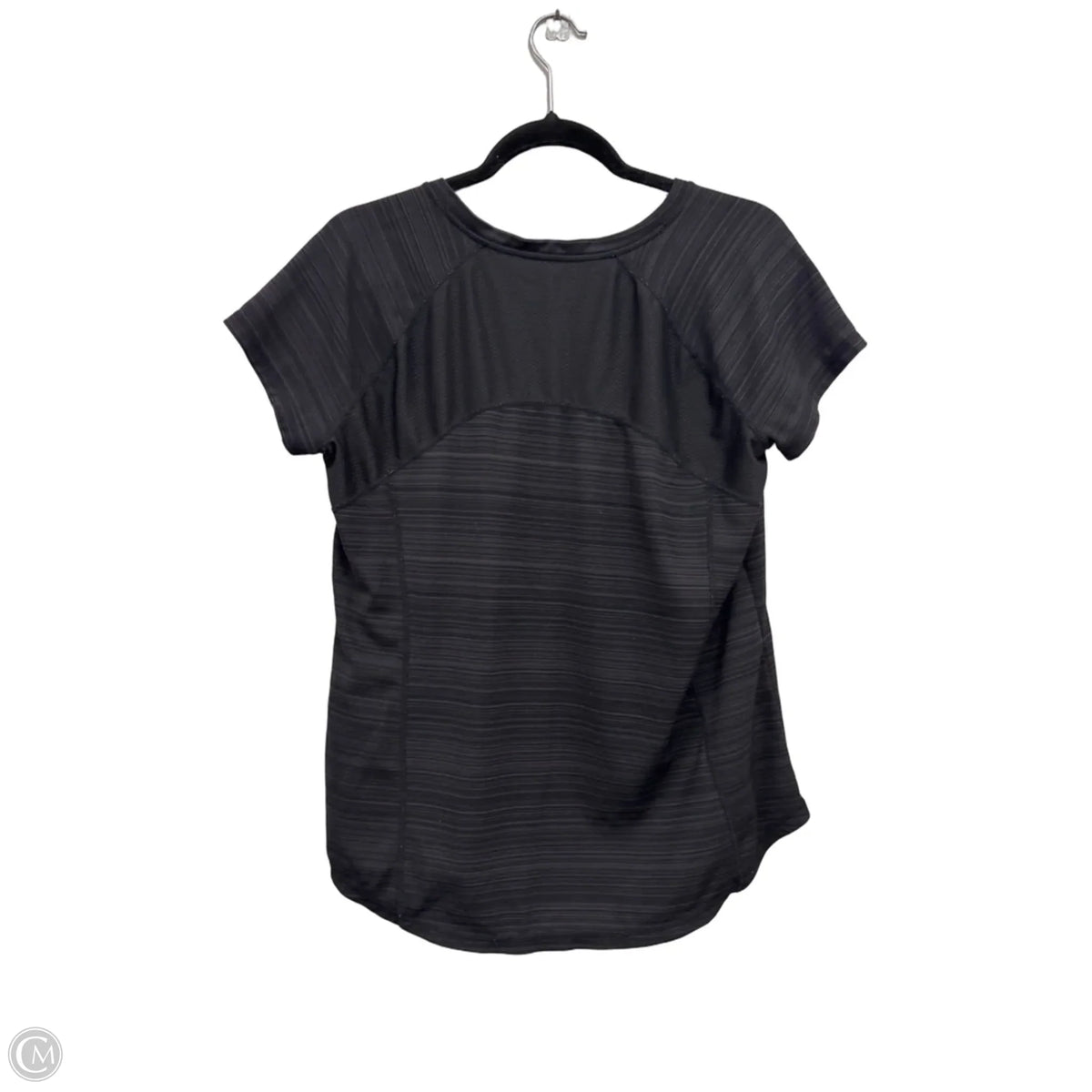 Athletic Top Short Sleeve By Xersion In Black, Size: L