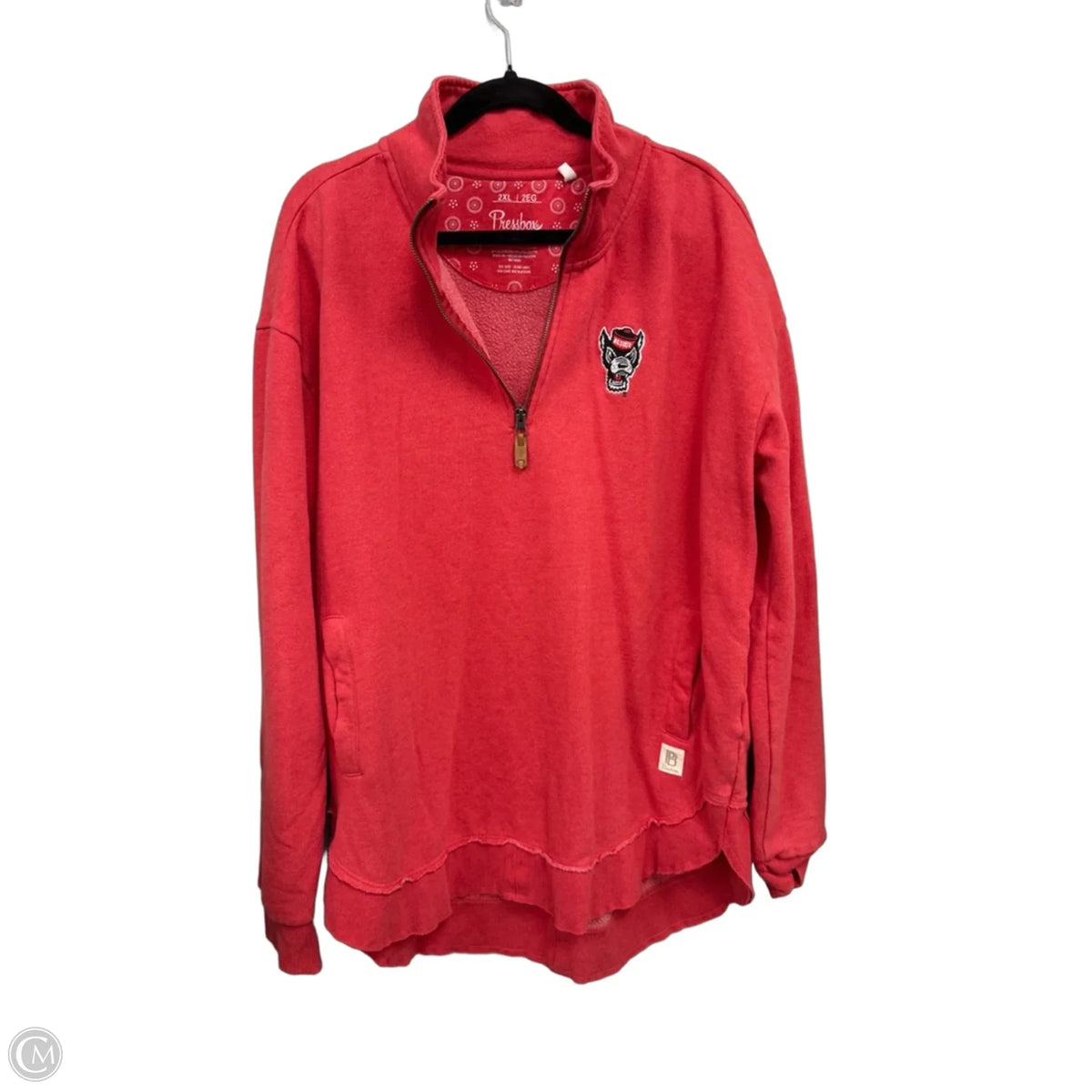 Sweatshirt Crewneck By Pressbox In Red, Size: 2x