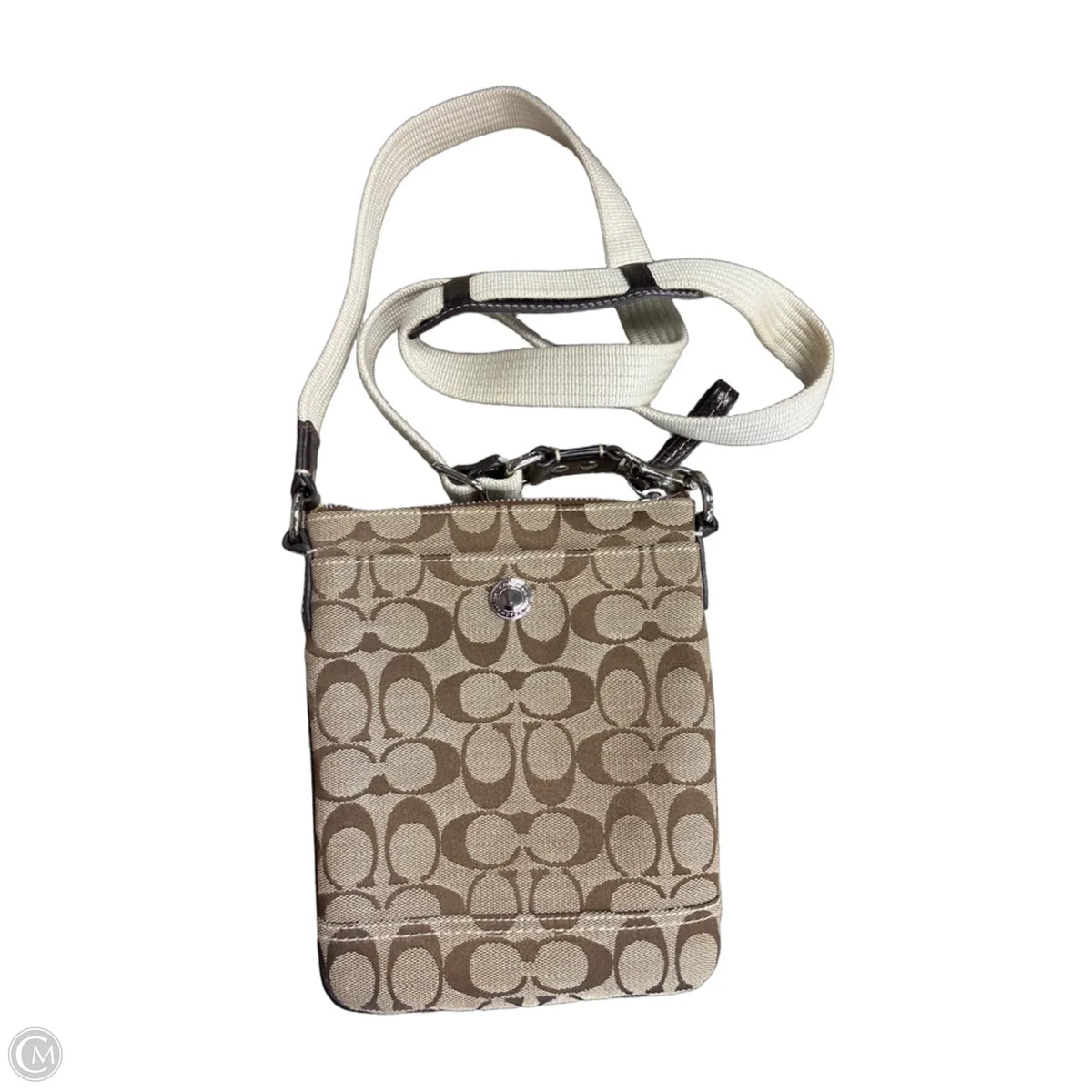Crossbody Designer By Coach, Size: Medium