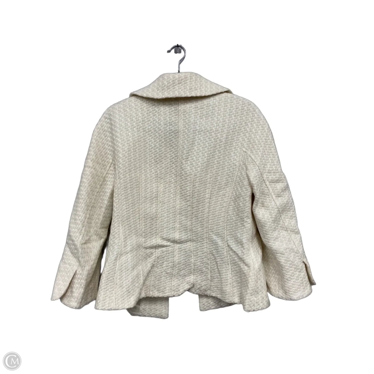 Blazer By Ann Taylor In Cream, Size: 14