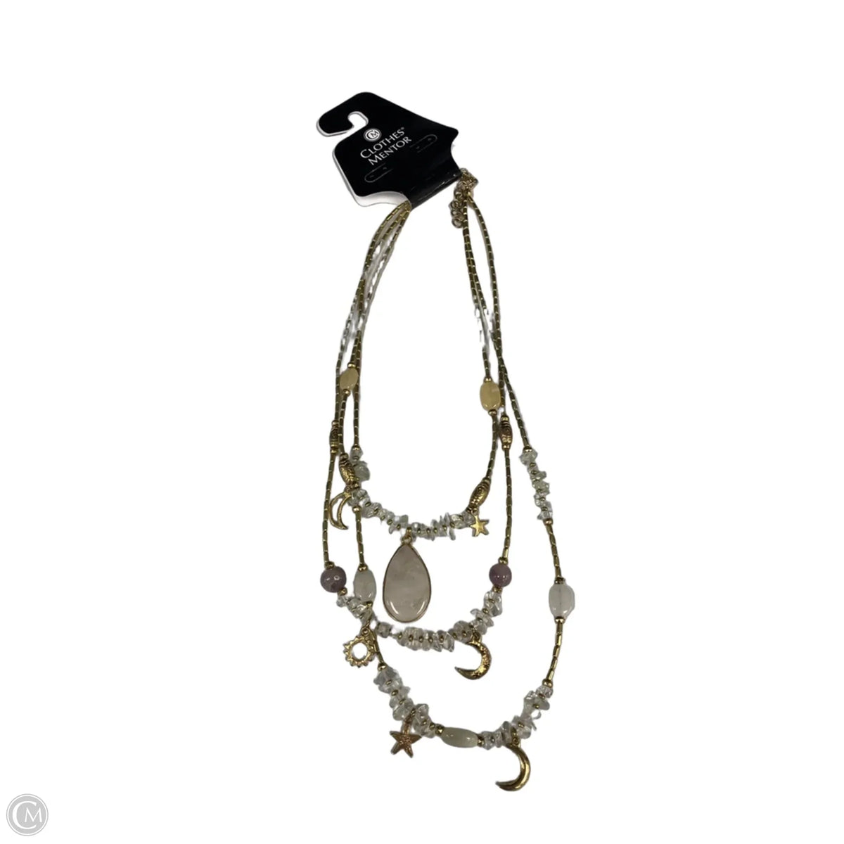 Necklace Layered By Clothes Mentor