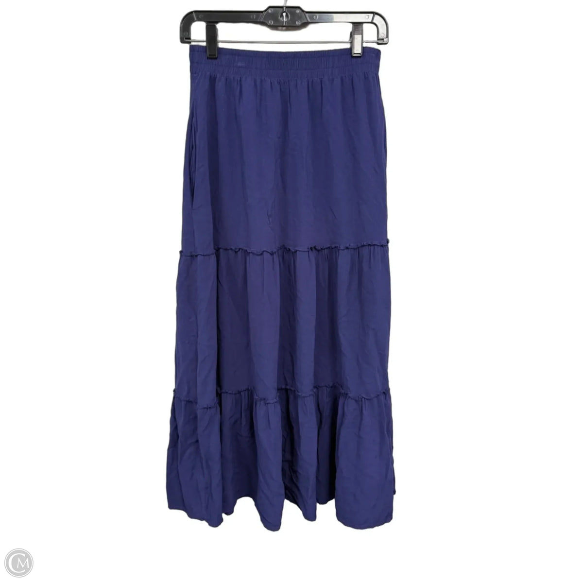 Skirt Maxi By Clothes Mentor In Navy, Size: M