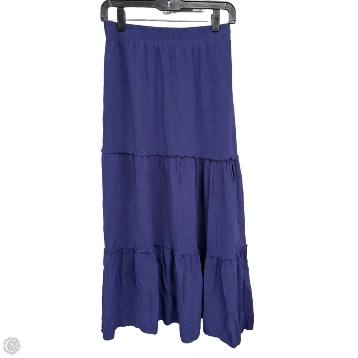Skirt Maxi By Clothes Mentor In Navy, Size: M