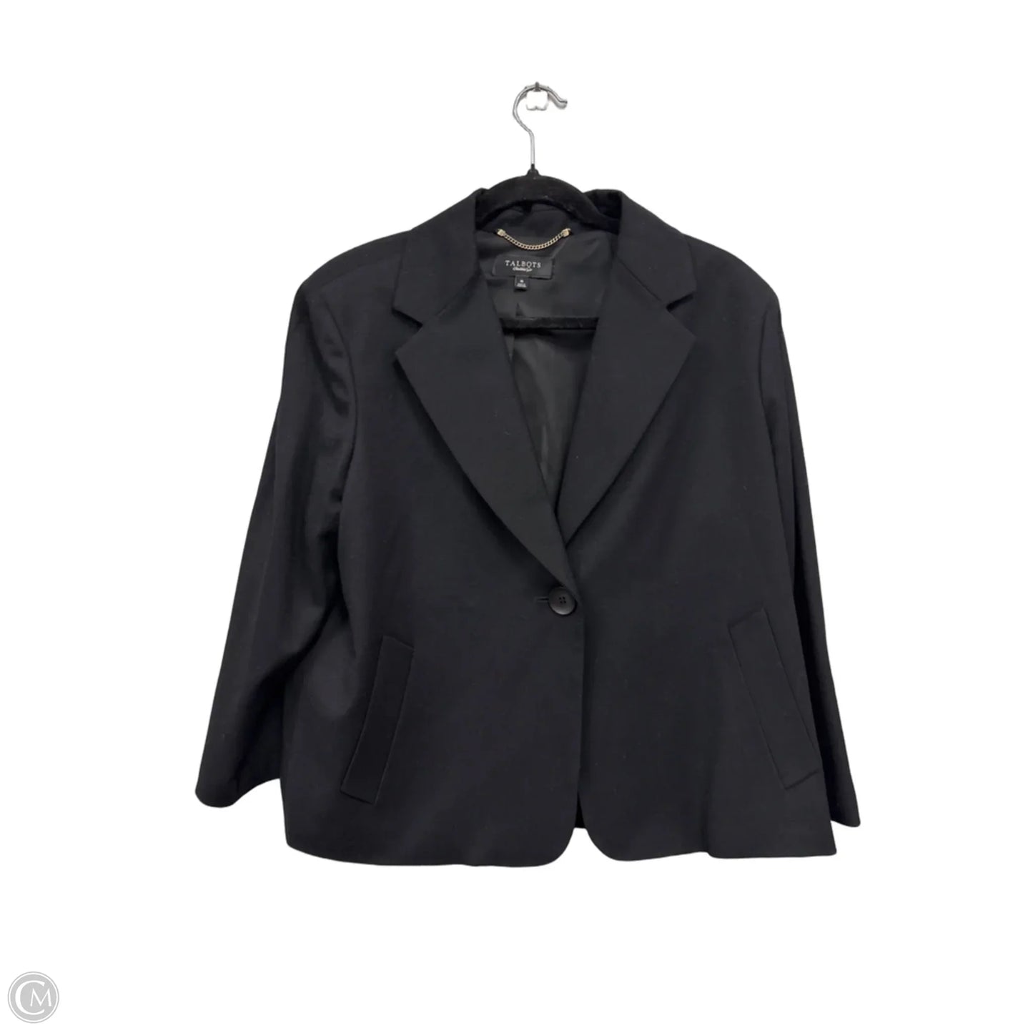 Blazer By Talbots In Black, Size: 16