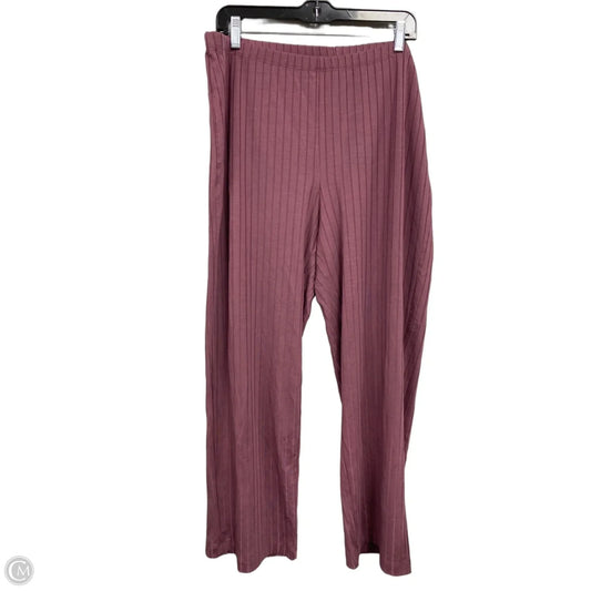 Pants Lounge By Eileen Fisher In Purple, Size: Xl