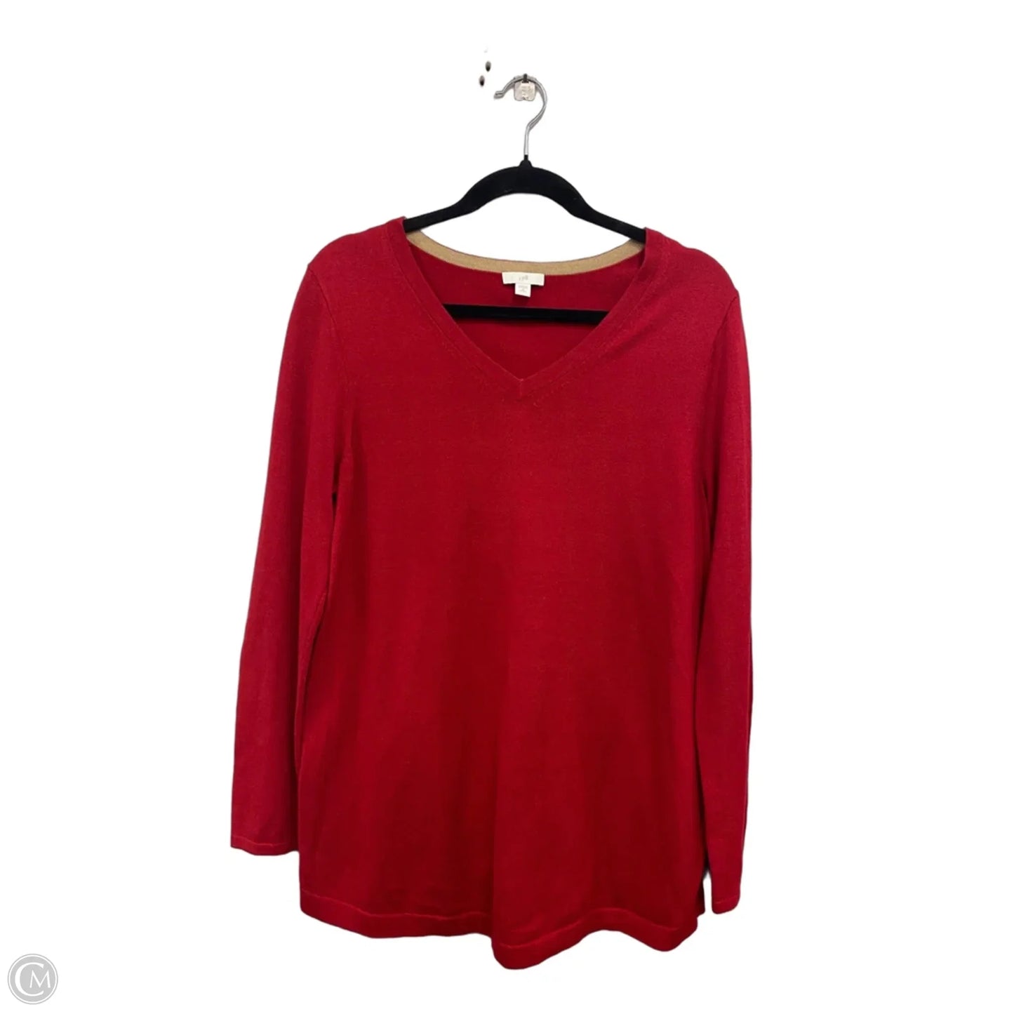 Sweater By J. Jill In Red, Size: Mp