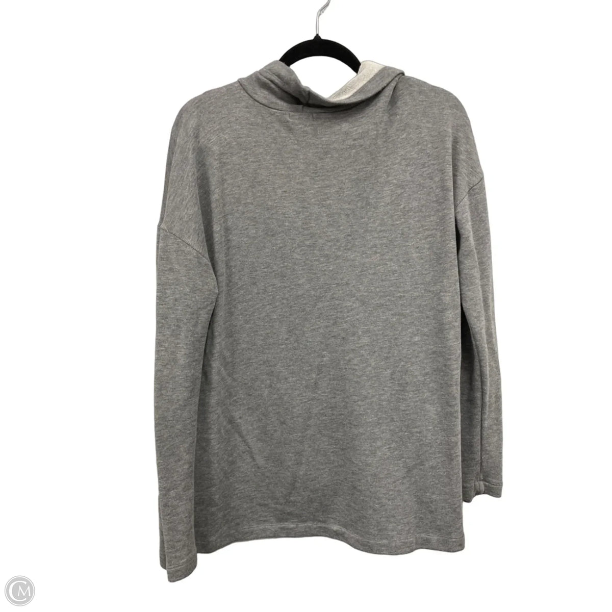 Sweatshirt Collar By Gap In Grey, Size: L