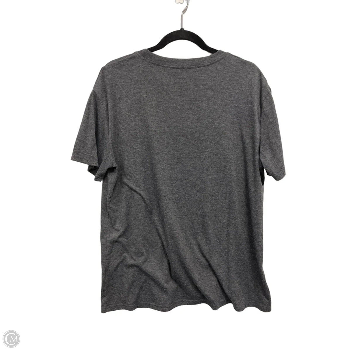 Top Short Sleeve Basic By Clothes Mentor In Grey, Size: Xl