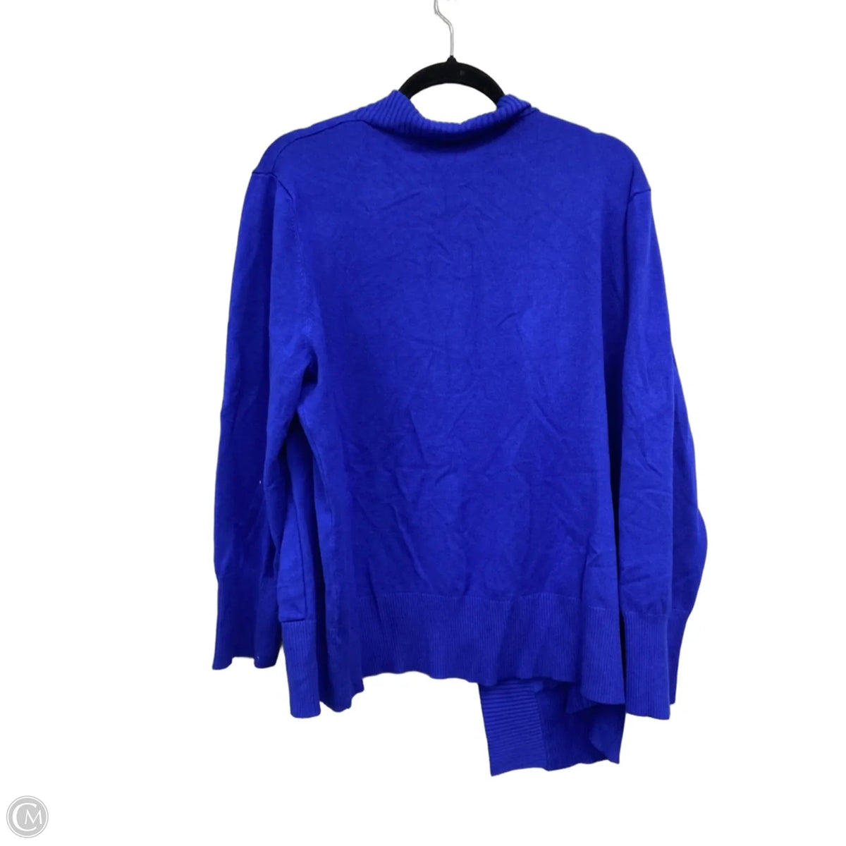 Cardigan By Clothes Mentor In Blue, Size: 3x