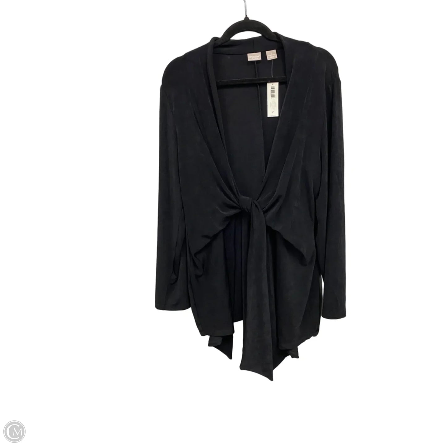 Cardigan By Chicos In Black, Size: L