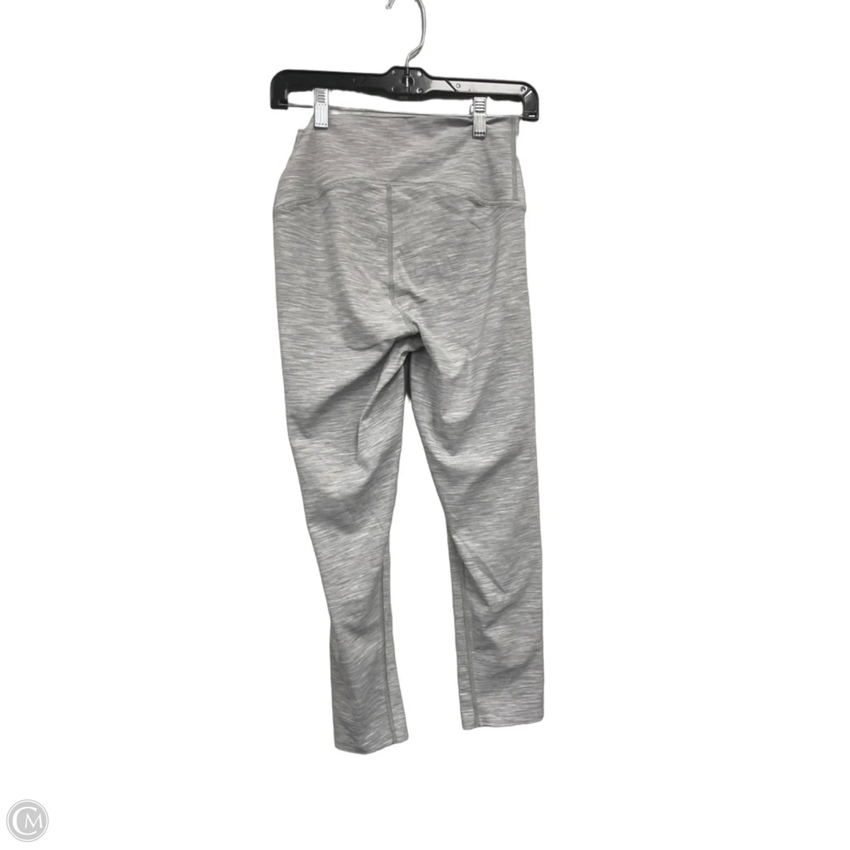 Athletic Leggings By Spanx In Grey, Size: L
