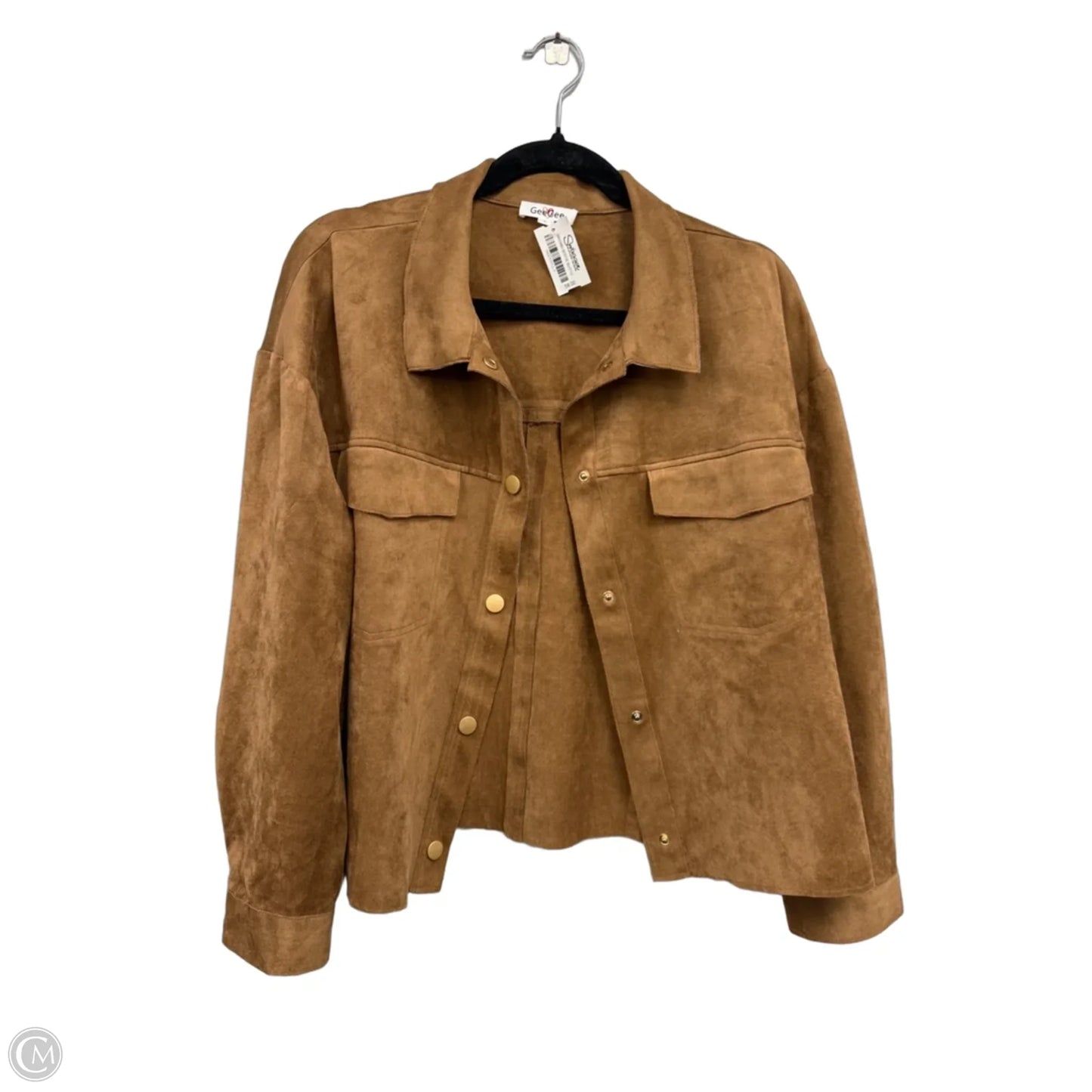Jacket Other By Geegee In Brown, Size: L