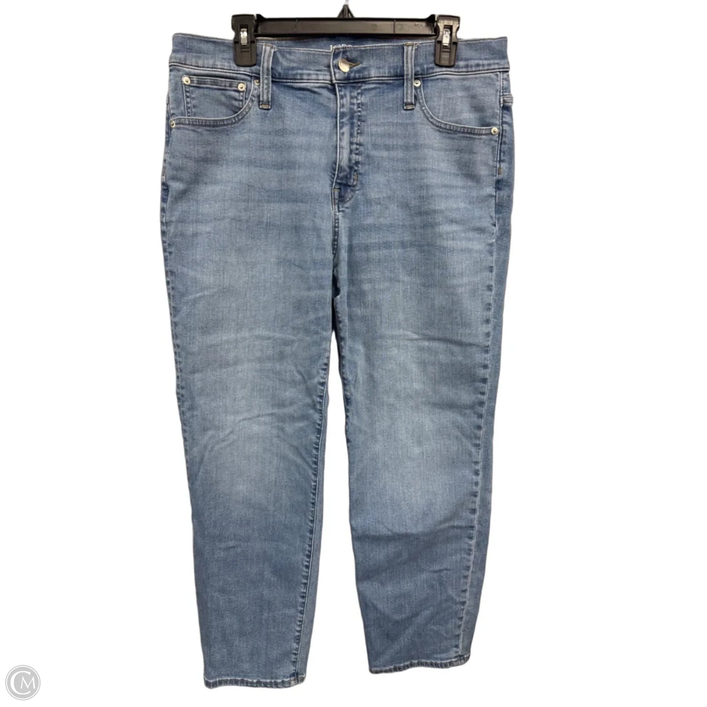 Jeans Straight By J. Crew In Blue, Size: 16