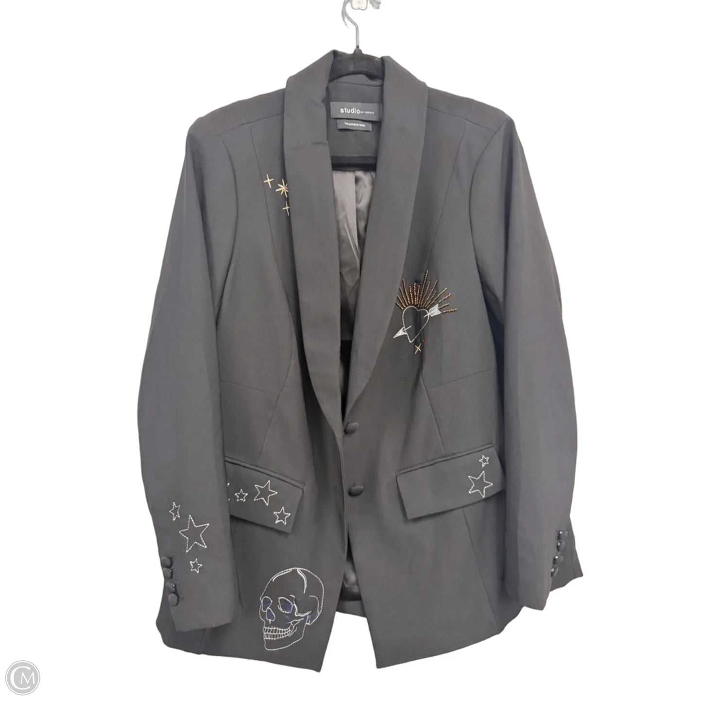 Blazer By Torrid In Black, Size: 1x
