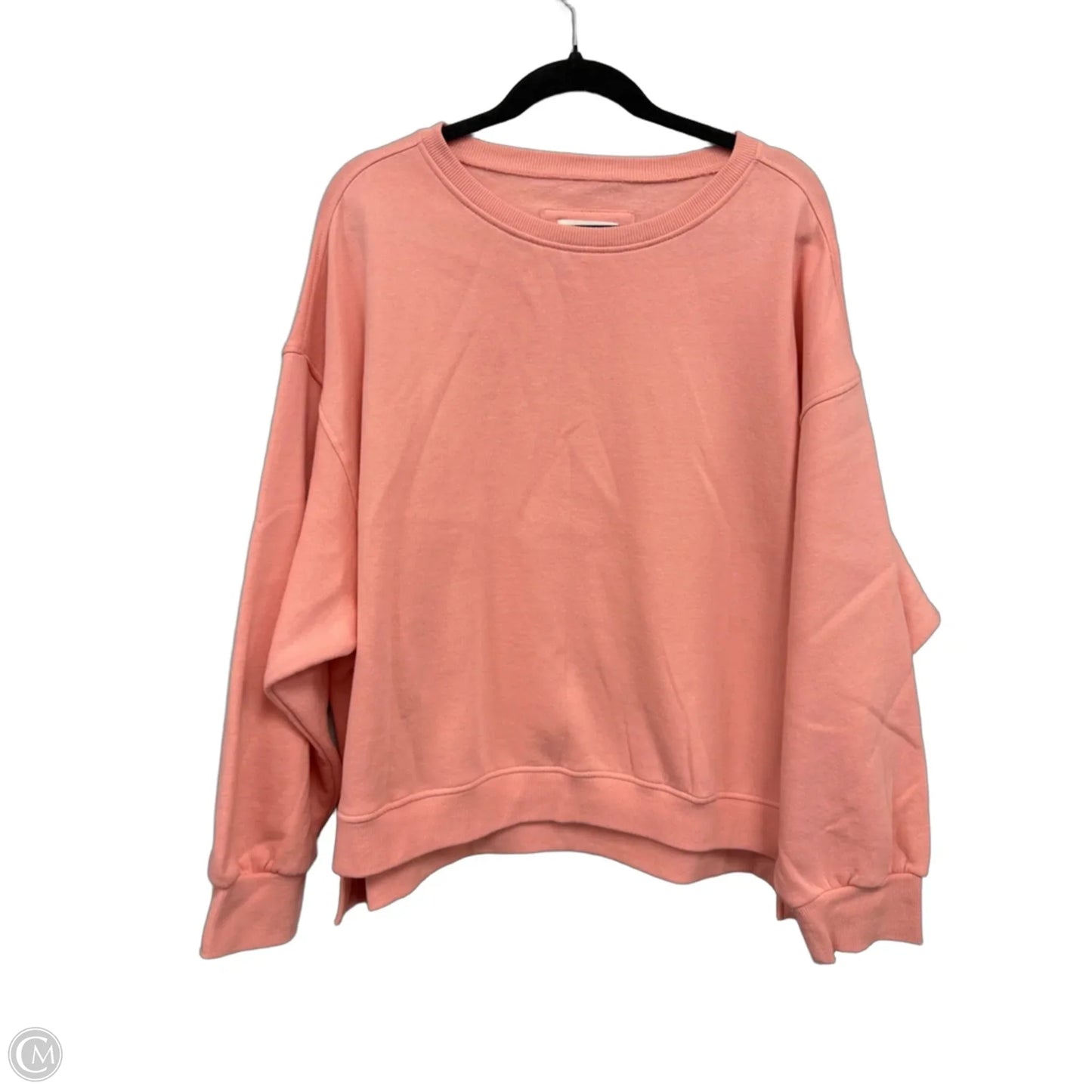 Sweatshirt Crewneck By Risen In Peach, Size: Xl