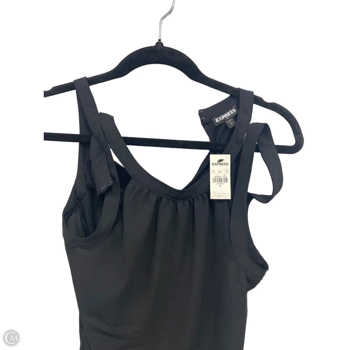 Top Sleeveless By Express In Black, Size: S