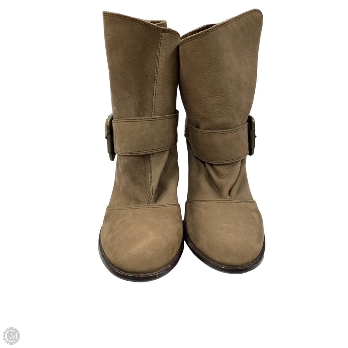 Shoes Heels Block By Splendid In Brown, Size: 9.5