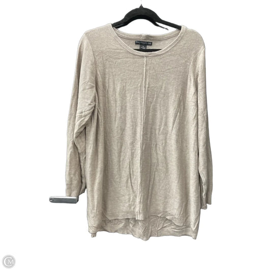 Sweater By Clothes Mentor In Beige, Size: 1x