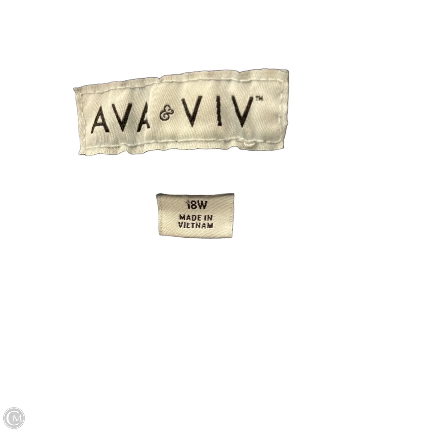 Jeans Skinny By Ava & Viv, Size: 18