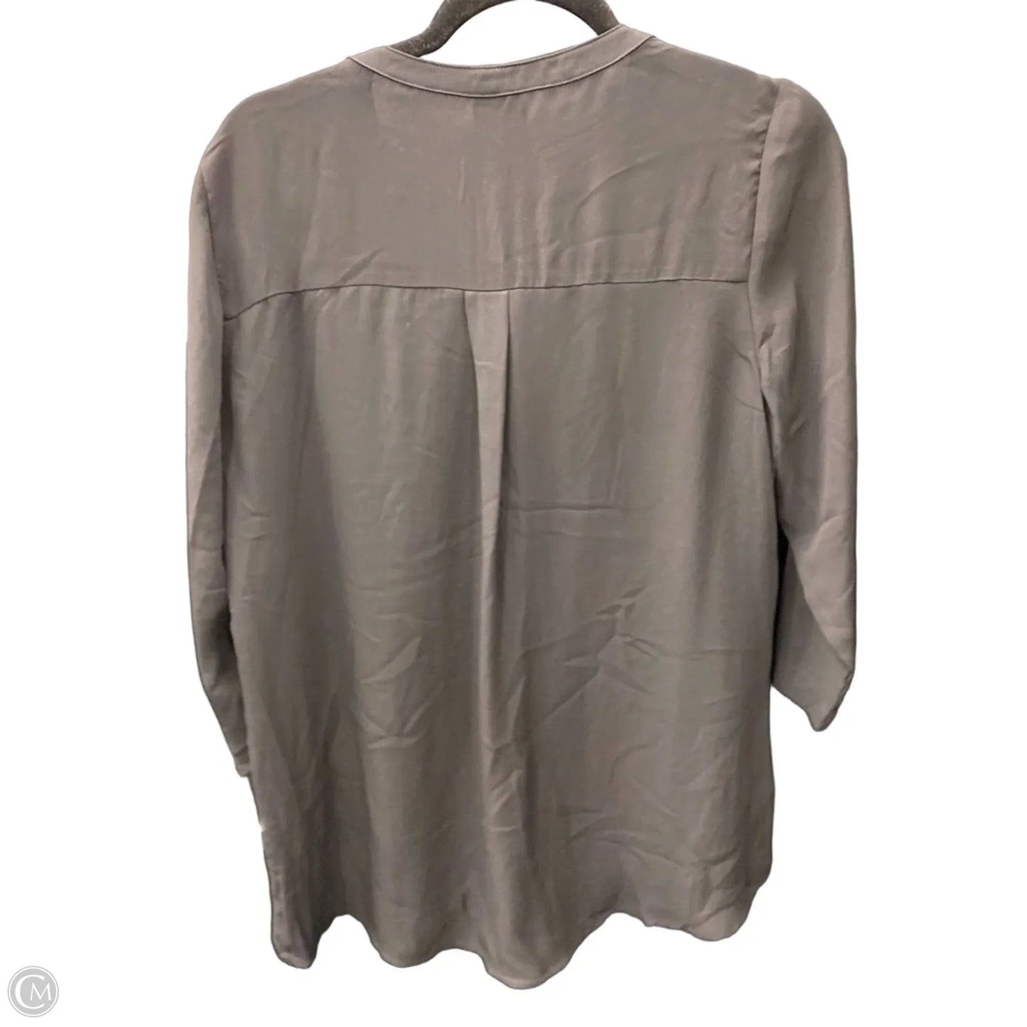 Blouse 3/4 Sleeve By New Directions In Black, Size: M