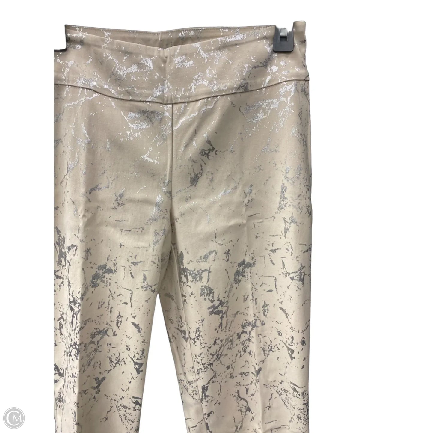 Pants Other By Clothes Mentor In Silver & Tan, Size: 8