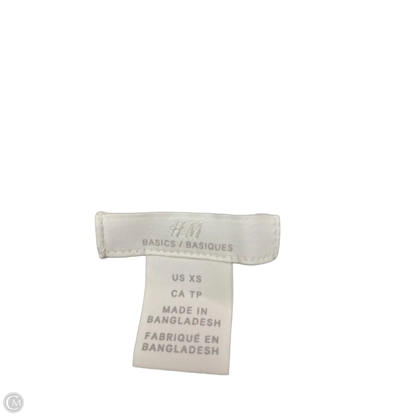 Sweater By H&m In Black & Cream, Size: Xs