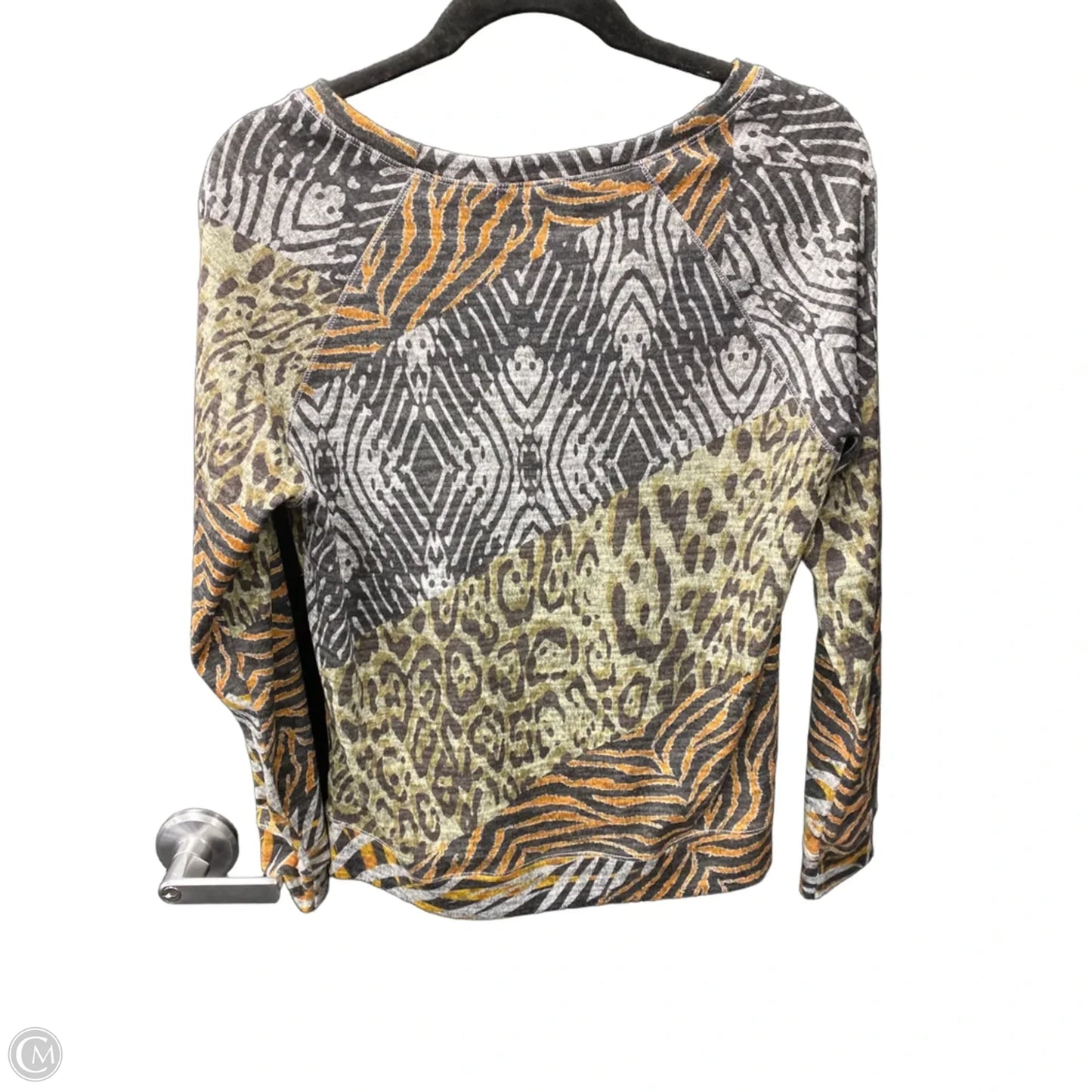 Sweater By David Cline In Animal Print, Size: M