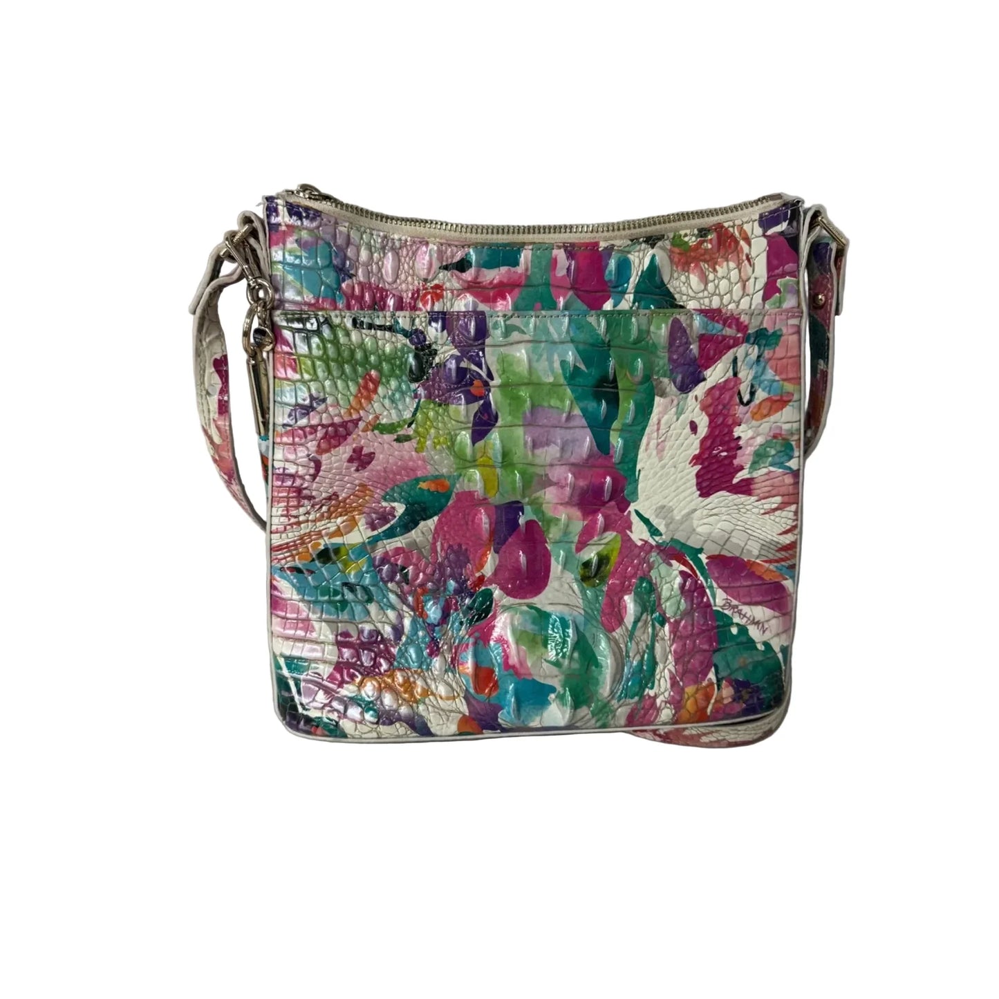 Crossbody Designer By Brahmin, Size: Large