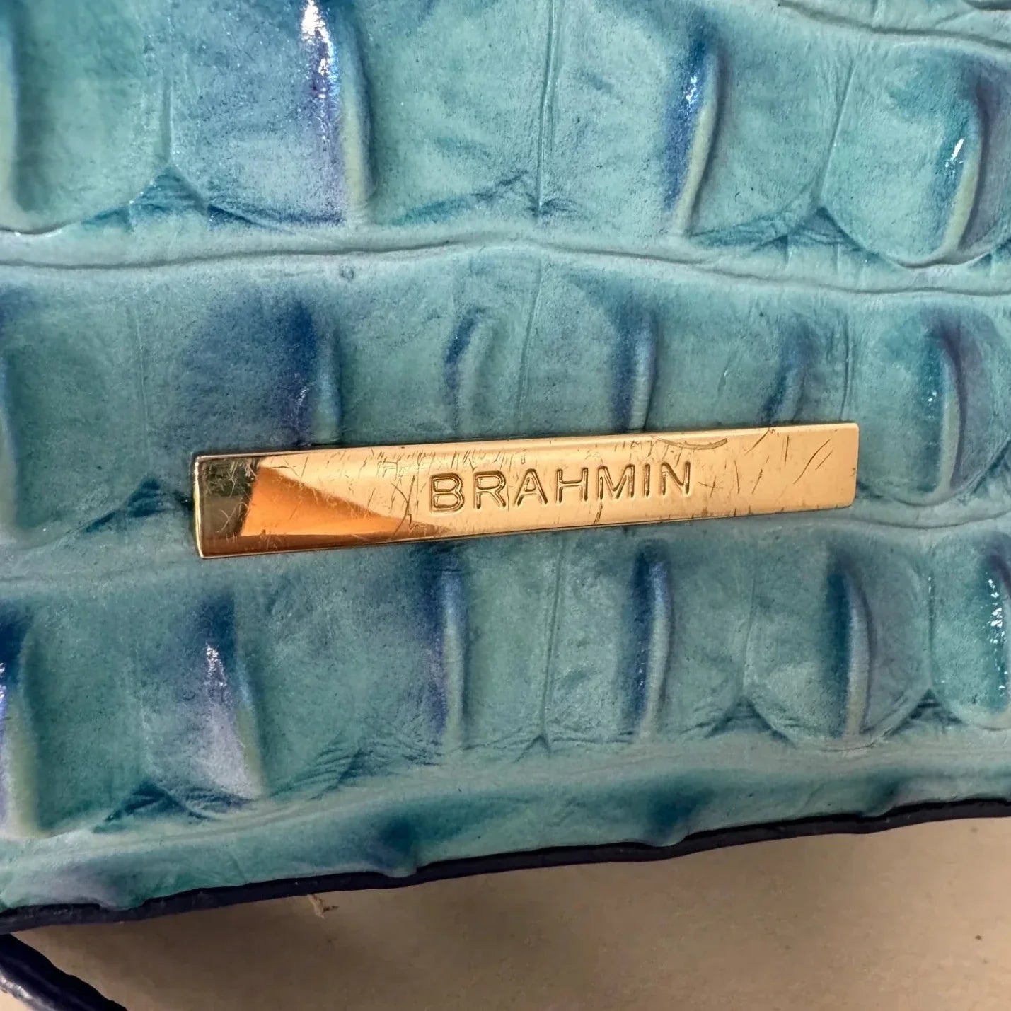 Crossbody Designer By Brahmin, Size: Large
