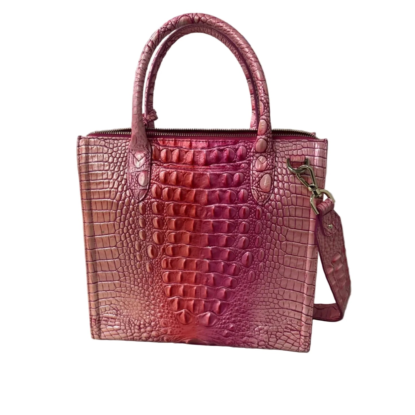 Handbag Designer By Brahmin, Size: Large