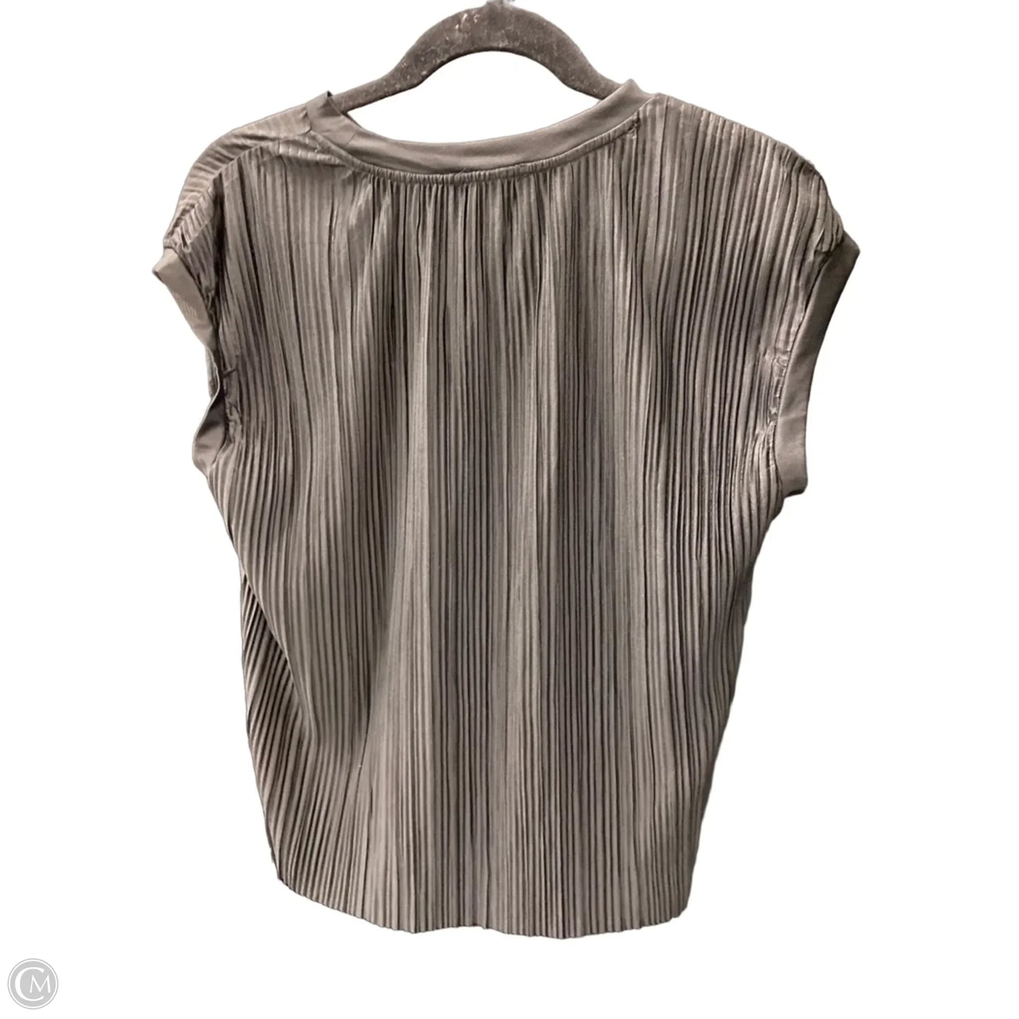 Top Short Sleeve By Versona In Black, Size: S