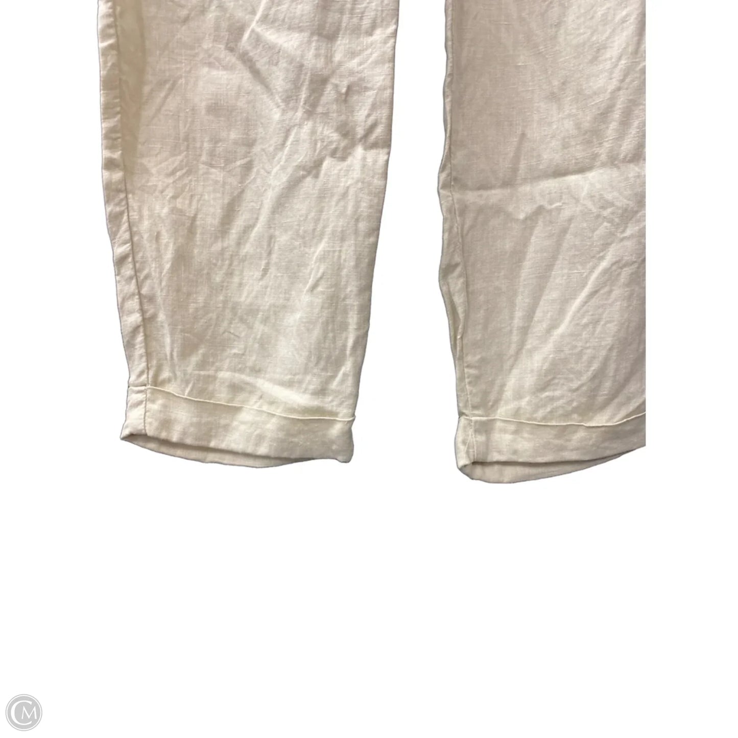 Pants Linen By Clothes Mentor In Beige, Size: M