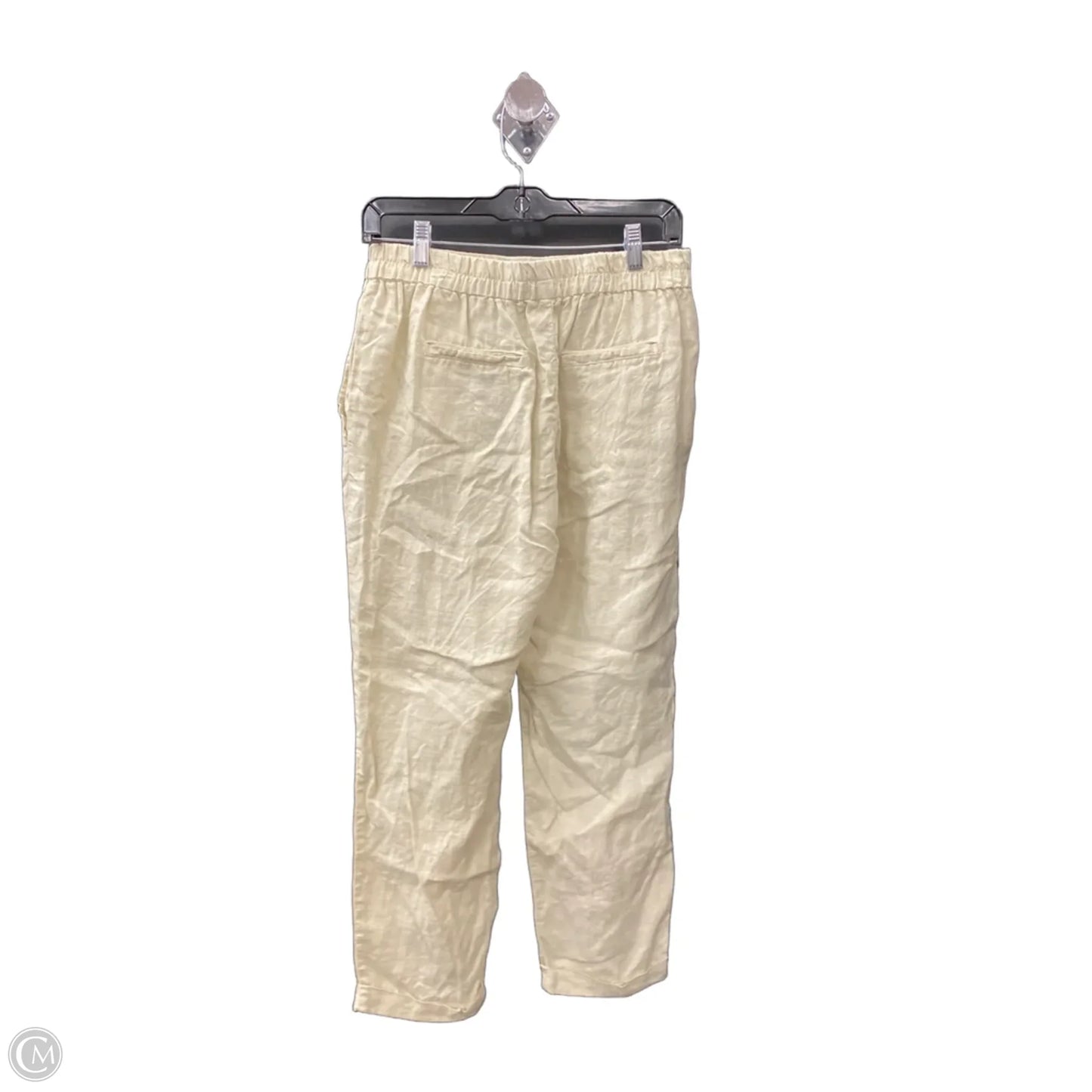 Pants Linen By Clothes Mentor In Beige, Size: M