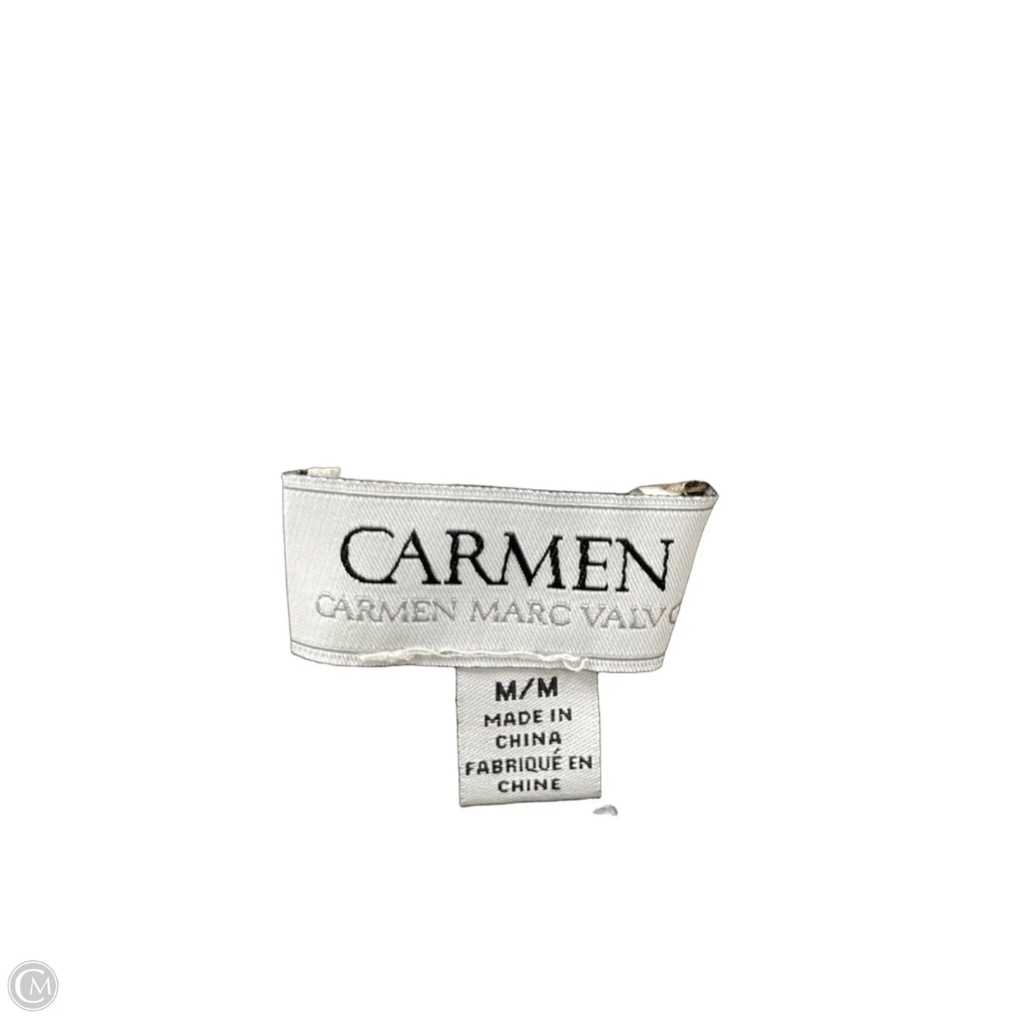 Jacket Other By Carmen By Carmen Marc Valvo In Tan, Size: M