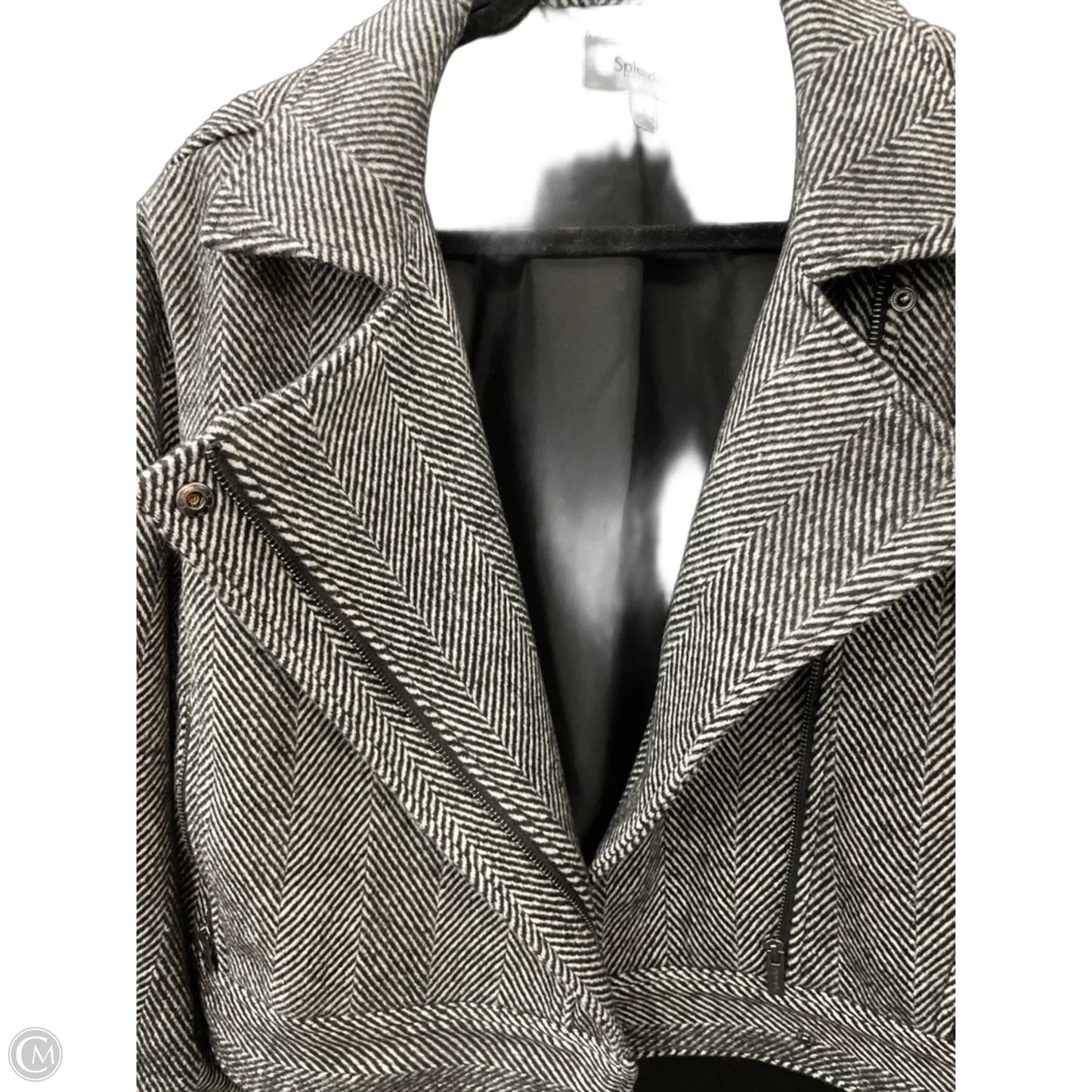 Jacket Other By Splendid In Black & White, Size: S